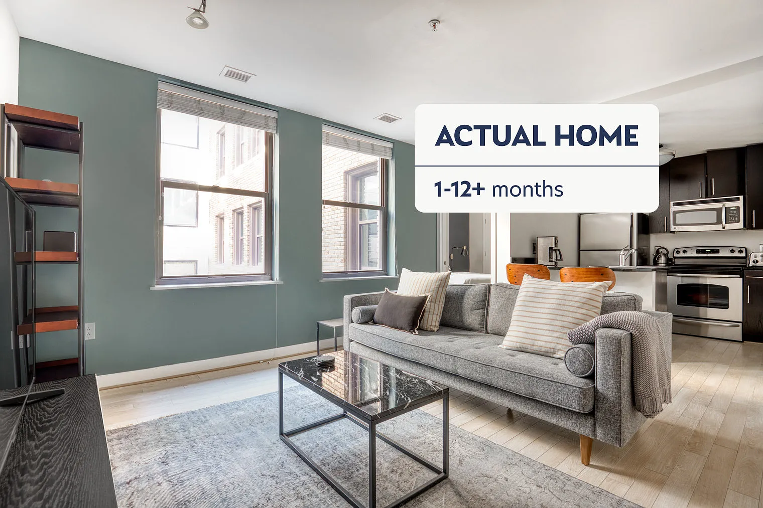 1 bed, 1.0 bath, 595 sqft, $3,380 — Photo 1
