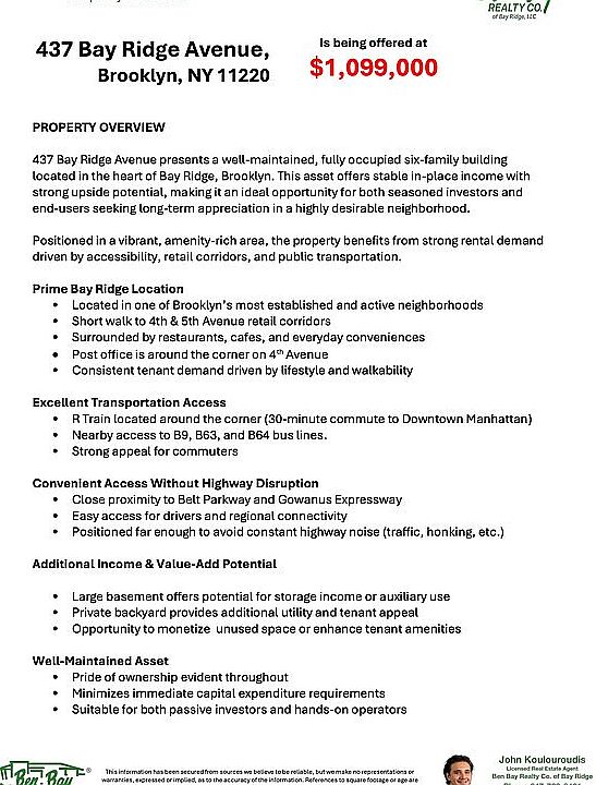 2nd image of 437 Bay Ridge Ave #6