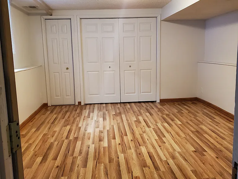 3rd bedroom remodeled with hardwood floors and lots of closet space.