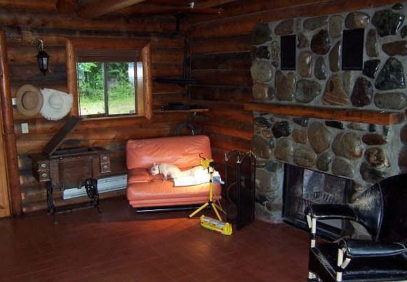inside the cabin