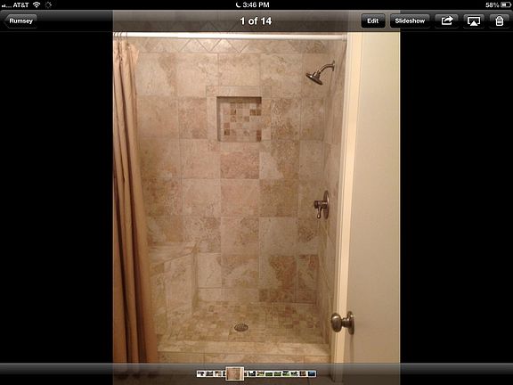 Hall Bath large Shower
