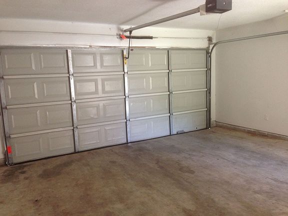 2 car garage with opener