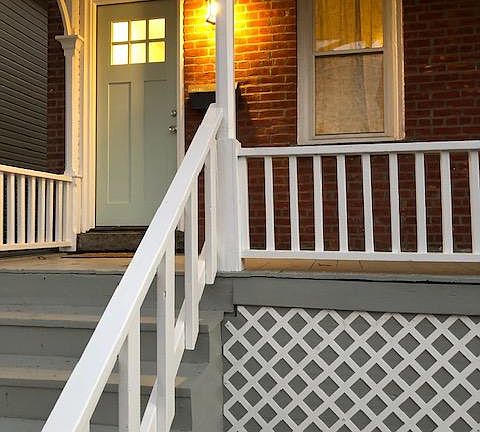 Palladian Blue front door