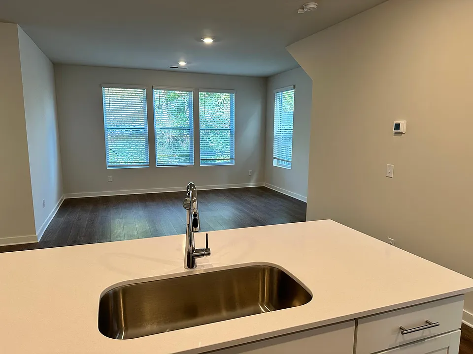 Great room from kitchen