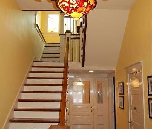 hallway from living area 