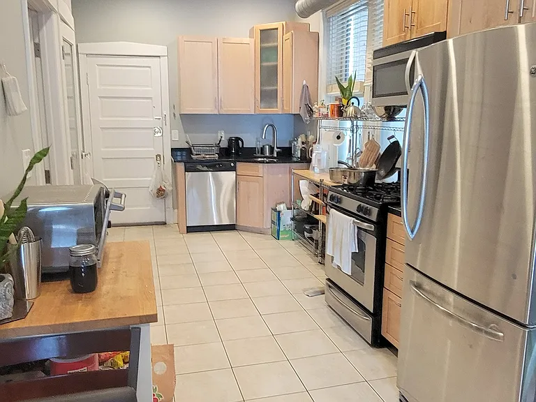 Kitchen view seen from the dining area