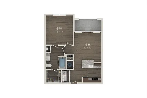 Floor plan A1