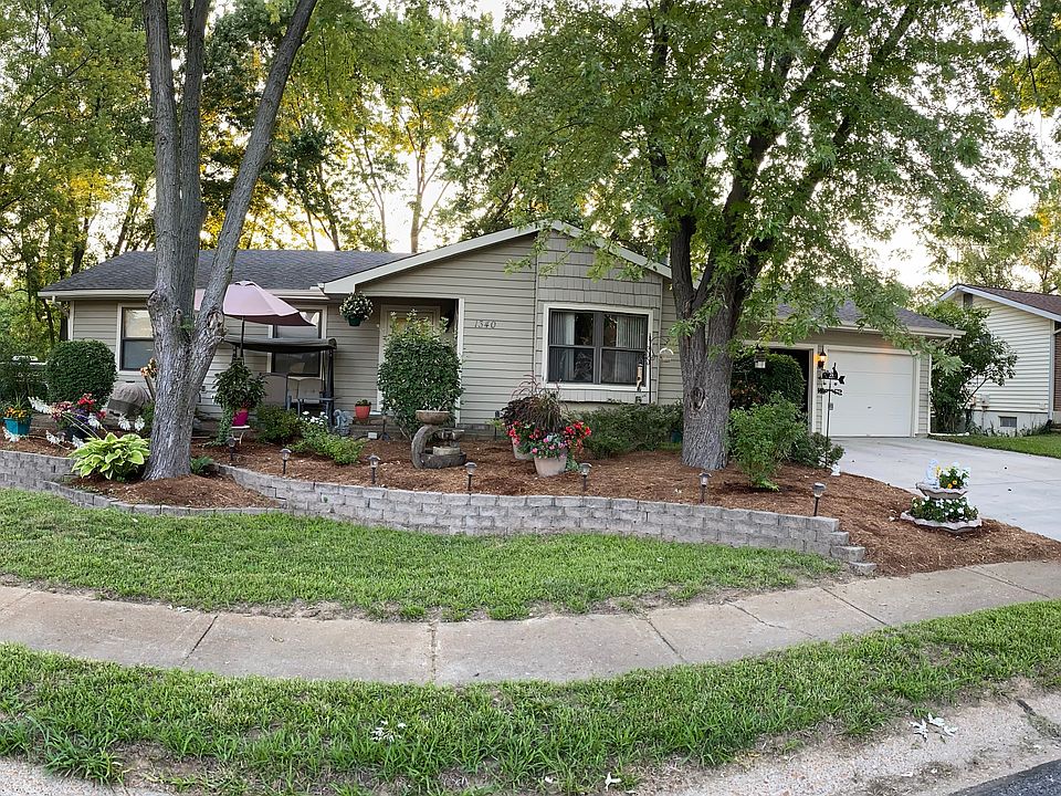 1340 South Wheaton Drive with single car oversized garage with door opener and double driveway. Right bay of garage will be unavailable for tenant use.