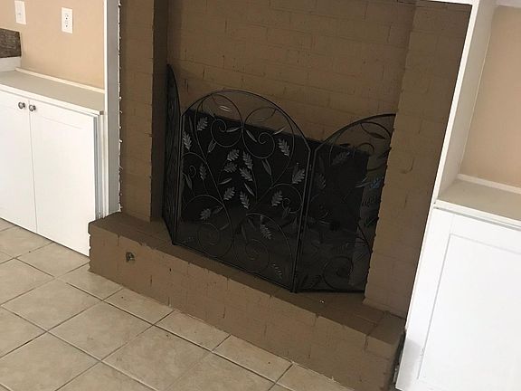 Wood Burning Fireplace