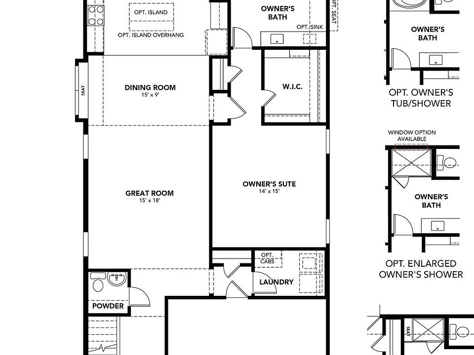 Meridian First Floor Plan