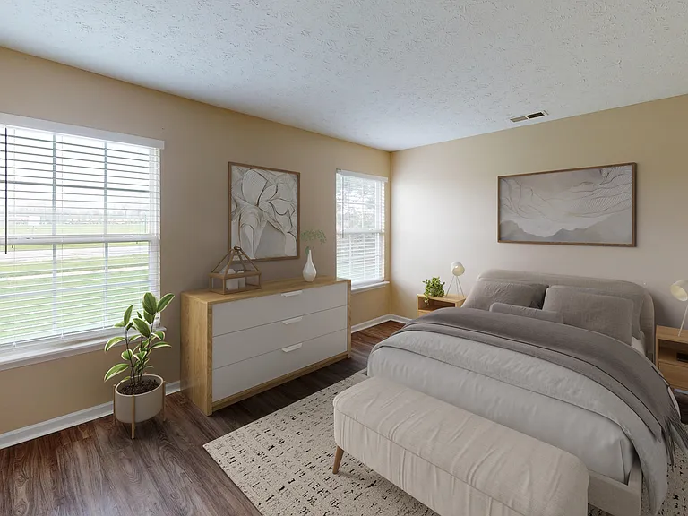 Large Bedroom with Natural Light