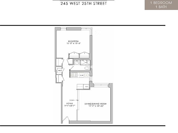 2nd image of 245 W 25th St APT 4K