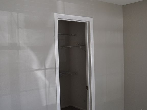 Walk-in closet in second bedroom