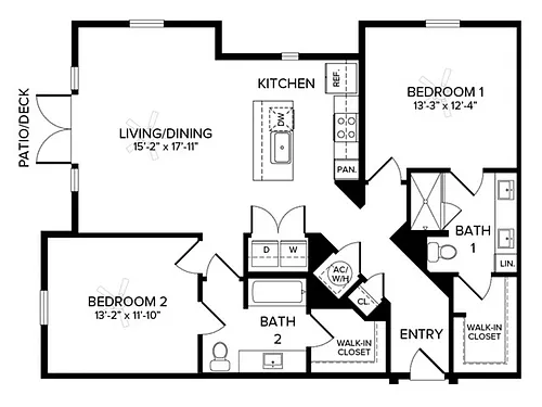 Floor plan B2