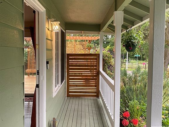 Large covered front porch.