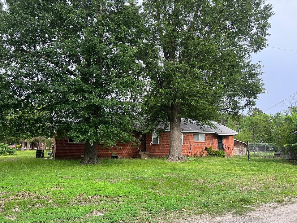 The back side of the house
