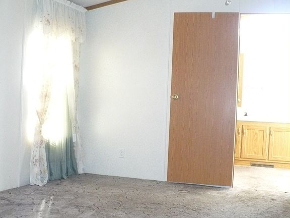The spacious master bedroom.