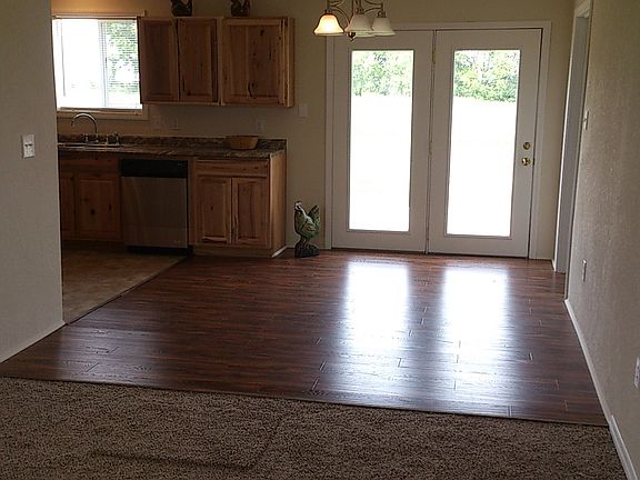 French doors to deck