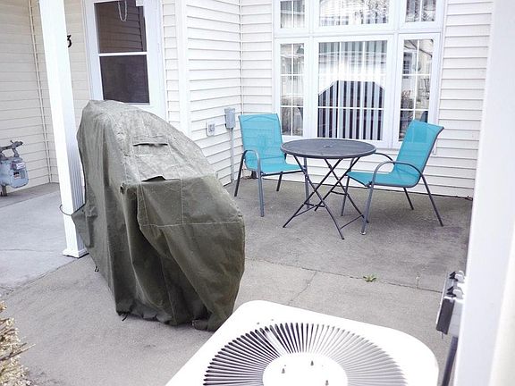 Nice little patio for grilling