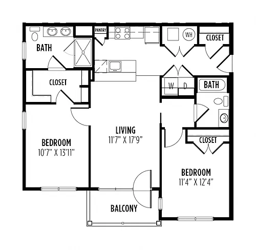 Floor plan Morris