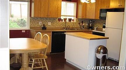 newly remodeled kitchen with island