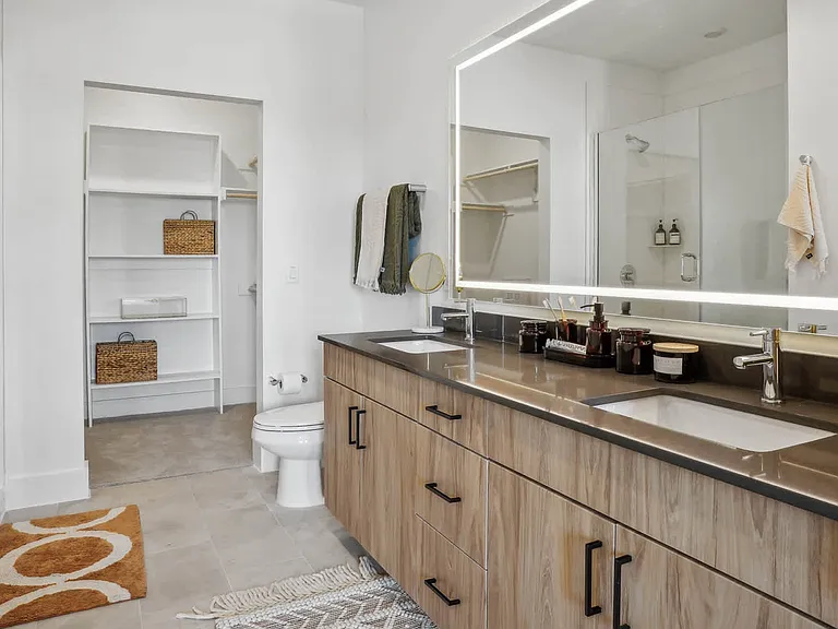 Bathroom with Double Vanity