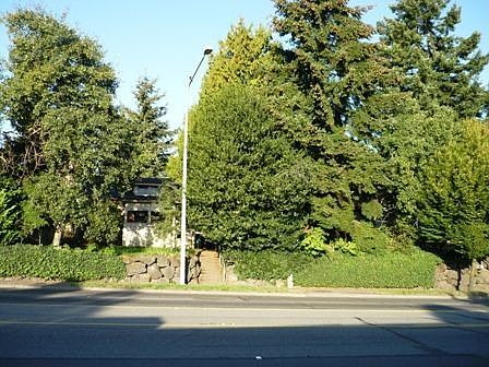 Front of home from arterial