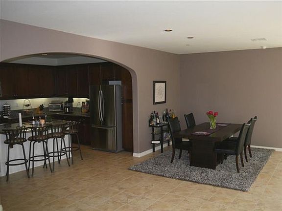 Kitchen and dining area