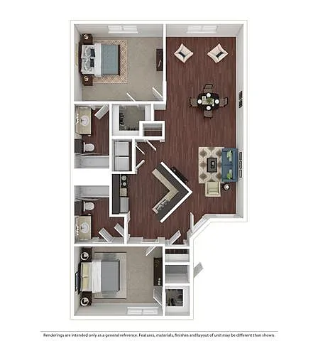 Floor plan Cayman with Sunroom
