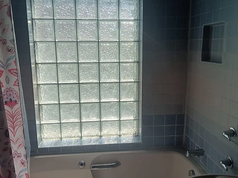 glass brick for privacy