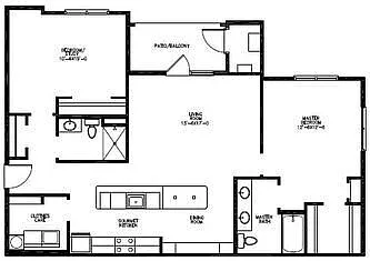 Floor plan The Vintage