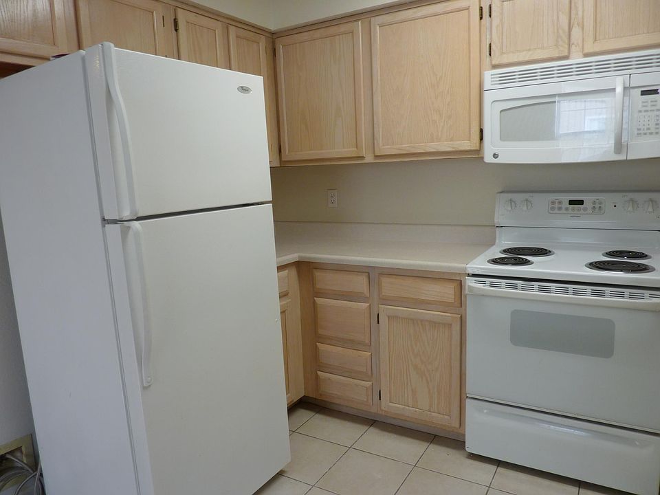 refrigerator in kitchen