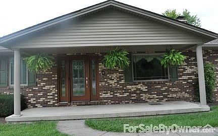 Front Porch
						:
						New siding, soffits, shutters, gutters and maintenance free porch ceiling.