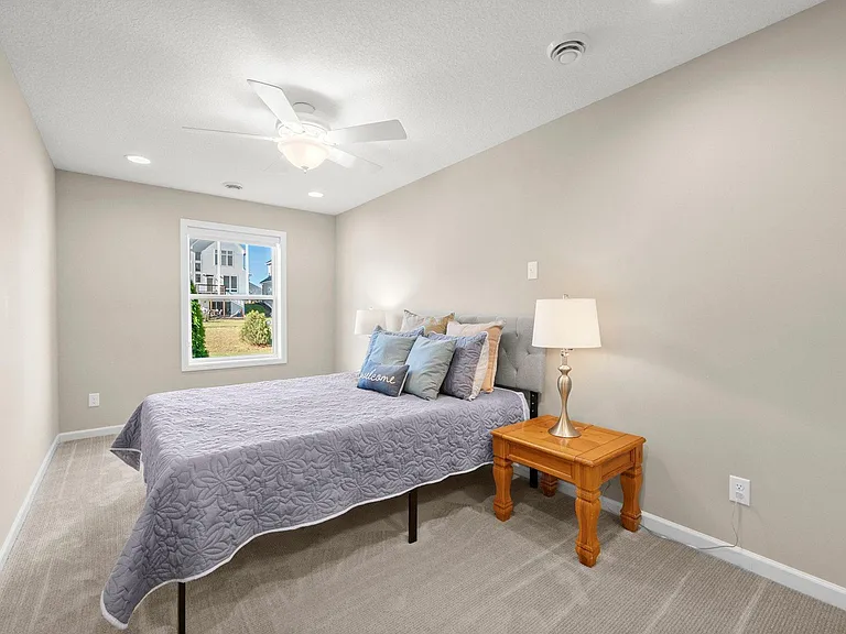 basement bedroom