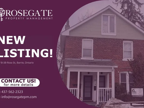 39 Ross St #B, Barrie, ON L4N 1G1