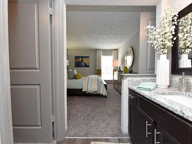 Bathroom + Granite Counters