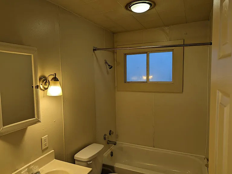 Bathroom with tub/shower combo