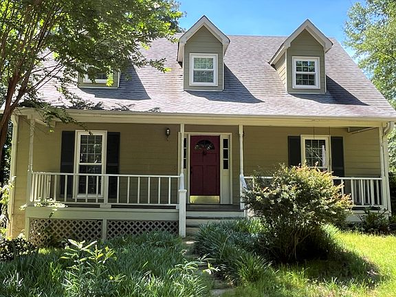 Front porch with swing