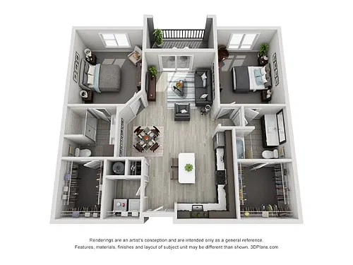 Floor plan D4
