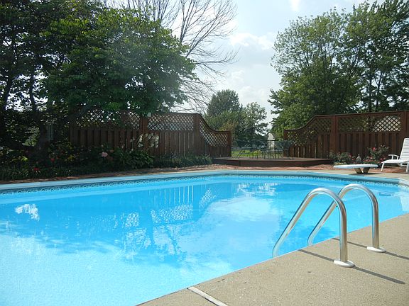 Pool with heater