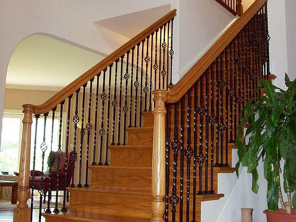 Oak & Iron Staircase