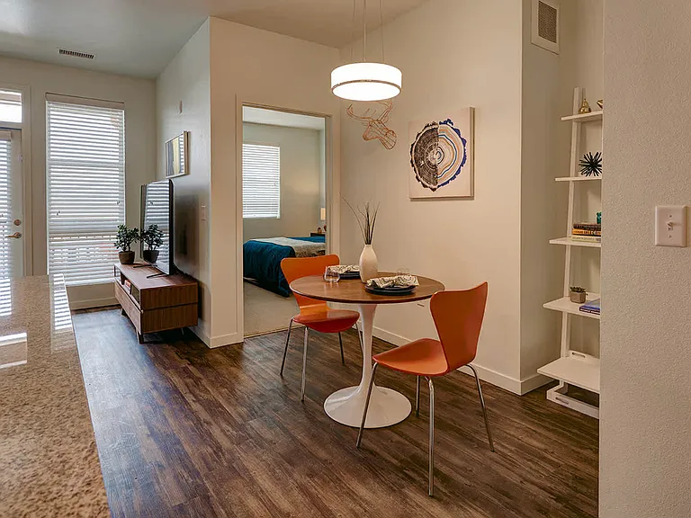 Living Room with Hard Surface Flooring