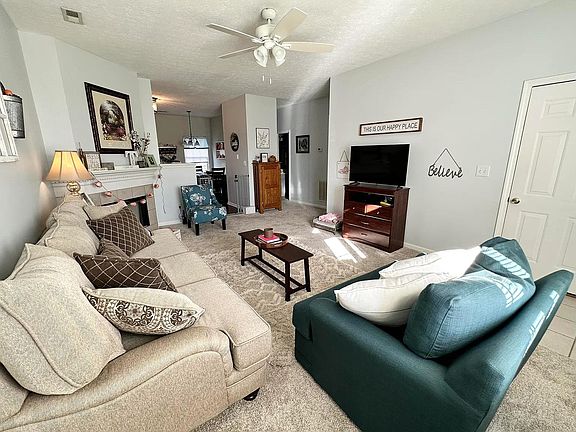 Living Room. House is unfurnished , pics are for illustration only.