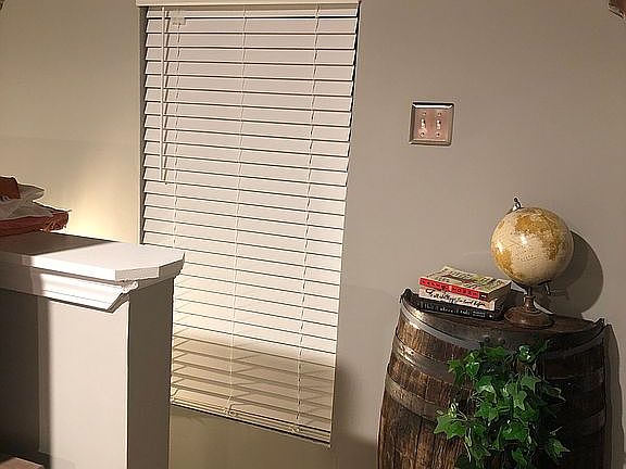 Landing to rustic room