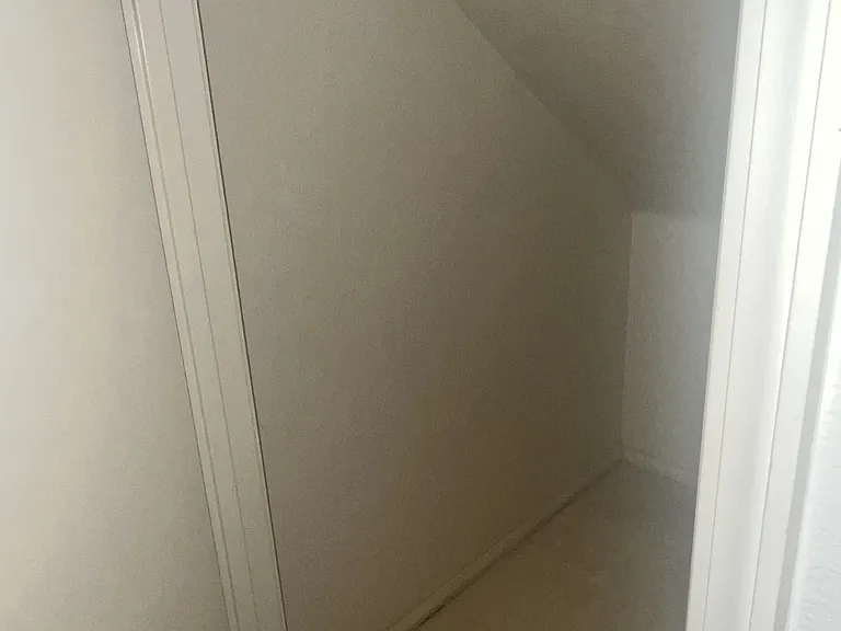 Storage closet in Laundry room