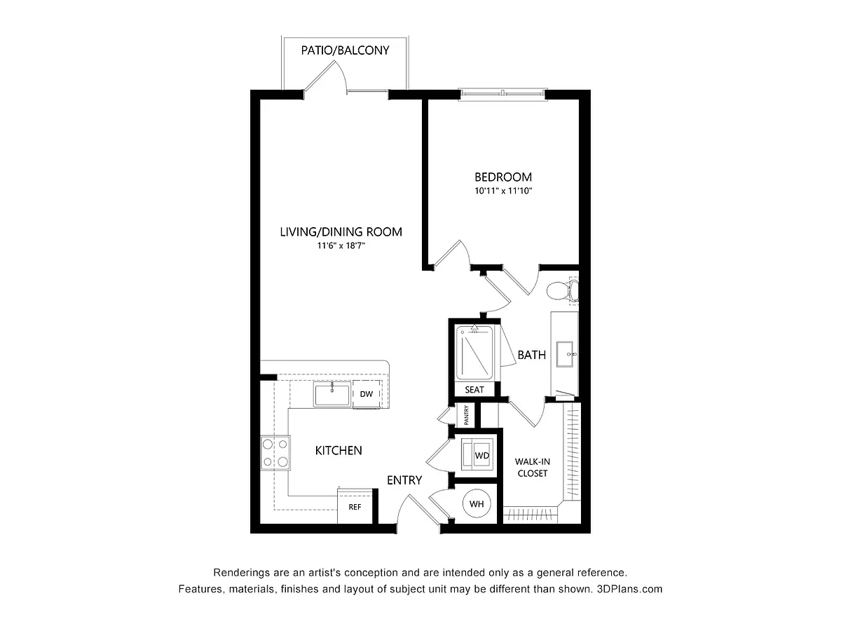 Floor plan A2A