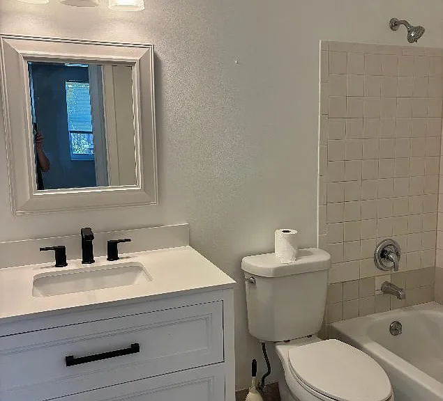 full bath with bathtub