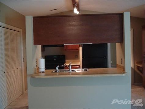 View of kitchen from great room