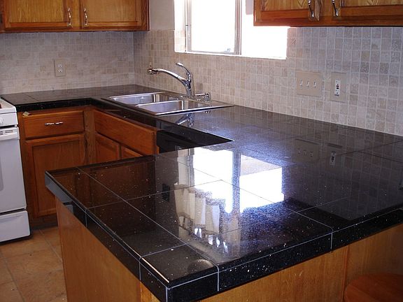 Black Galaxy Granite Tile