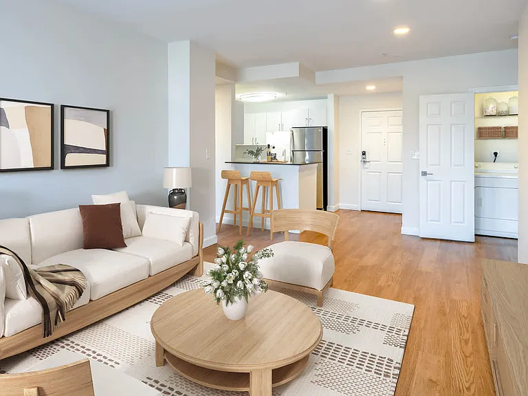 Living Room with Hard Surface Flooring